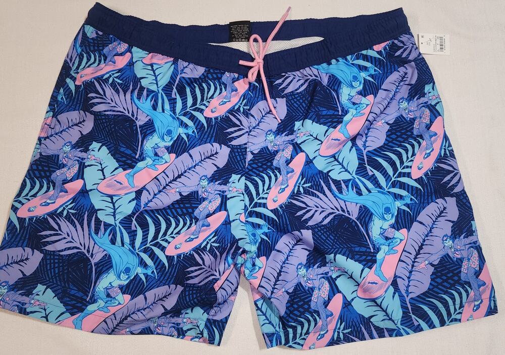 Batman and joker surfing swim shorts XXL